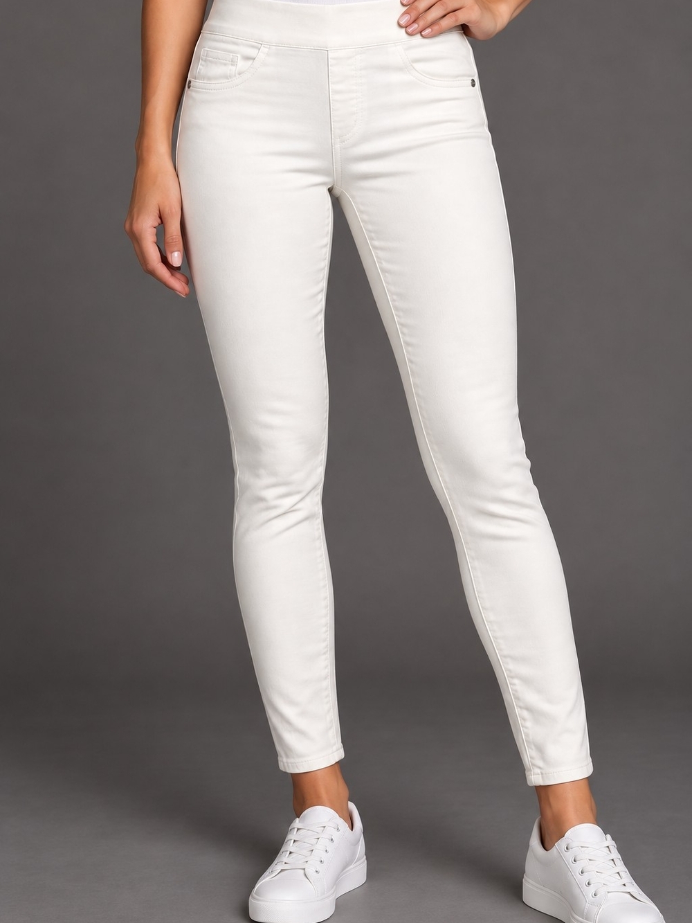 Rock & Republic White Stretch Pull-On Legging Jeans NWT